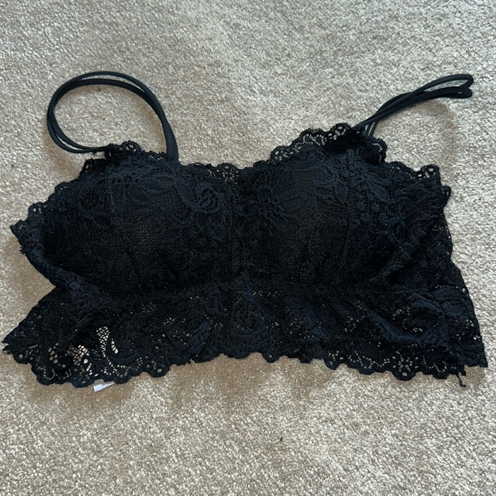 Lace Bralette | Black
